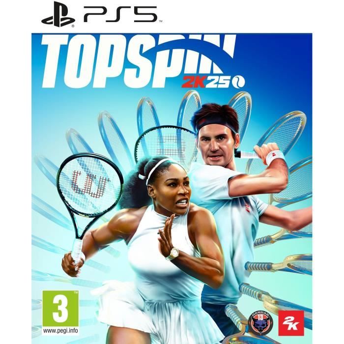 Topspin 2k25 Edition Standard PS5 - vue 4