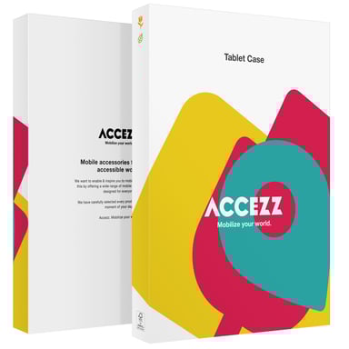 Accezz Coque tablette Classic pour Apple iPad Mini 7 (2024) / iPad Mini 6 (2021) - Noir
