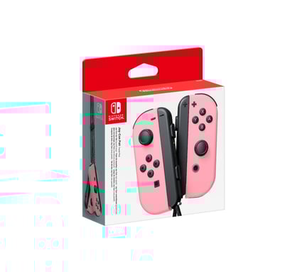 Paire de manettes Joy-Con Rose Pastel pour Nintendo Switch