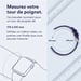 imoshion Bracelet sport en silicone - Connexion universelle 22 mm - Rose