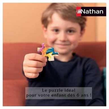 Puzzle Nathan 60 pièces - Ladybug Miraculeuse pour enfants