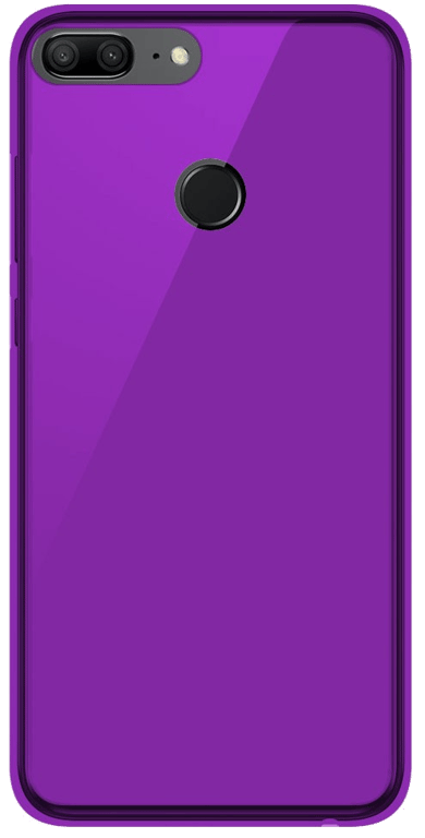 Coque silicone unie compatible Givré Violet Huawei Honor 9 Lite