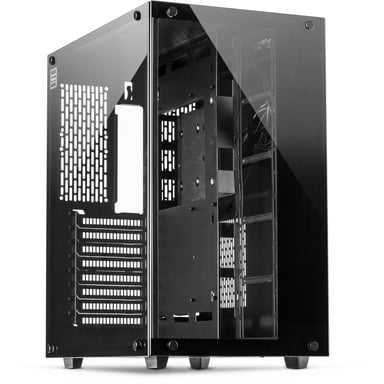 Inter-Tech C-701 Panorama Full Tower Noir - Neuf