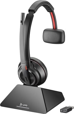 HP Poly Savi 8210-M Office DECT 1880-1900 MHz Single Ear Headset