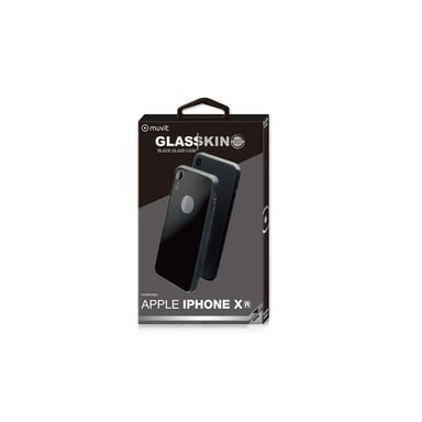 Glasskin Coque Glass Case Noire: Apple Iphone Xr
