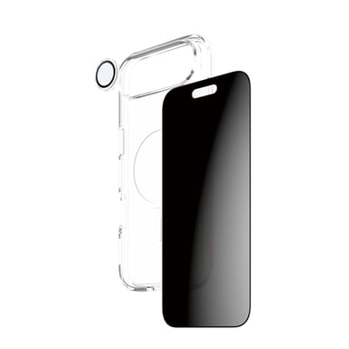 PanzerGlass ® | CARE by ® 3-in-1 Flagship Privacy Bundle iPhone Air Protection d'écran transparent Apple 1 pièce(s)