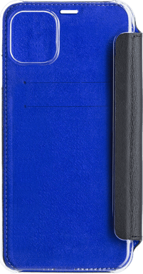 Custodia per iPhone 11 premium in pelle con retro Cristal e portacarte