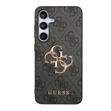 Guess Funda trasera para Samsung Galaxy S24 con 4G patrón elegante Gris