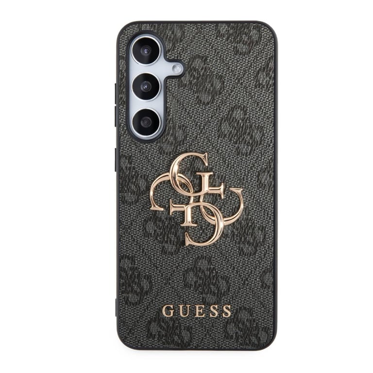 Coque Arrière pour Samsung Galaxy S24 à Motif 4G Élégant Gris - Neuf