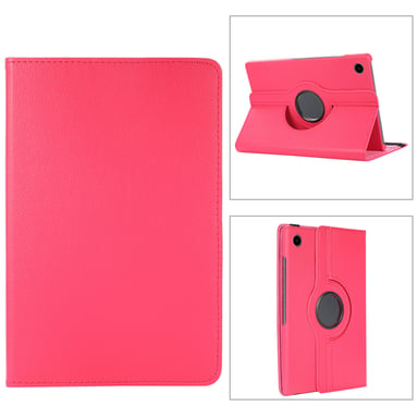 Housse Samsung Galaxy Tab A9+/ Tab A9 Plus 11 pouces rotative rose - Etui Pochette Tab A9+ protection 360 degrés