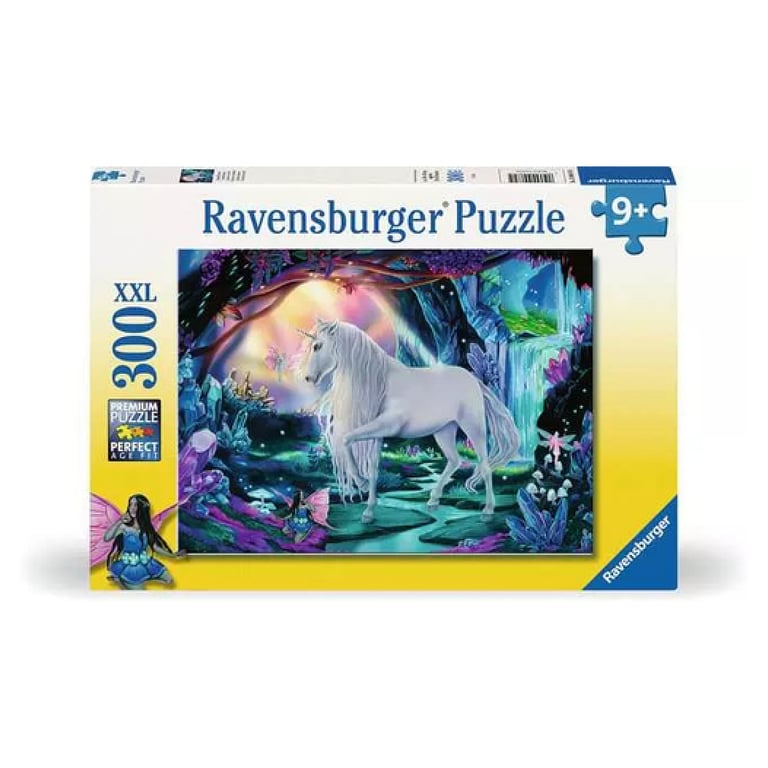 Puzzle 300 pièces Licorne de cristal Ravensburger France - vue 3