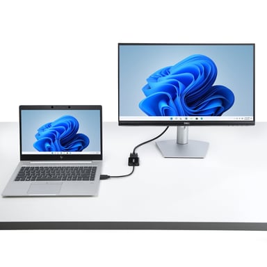 StarTech.com Adaptateur HDMI vers VGA, Convertisseur Vidéo Actif pour Ordinateur Portable/Bureau, 1920x1080 (1080p), Source HDMI vers Moniteur/Affichage/Projecteur VGA