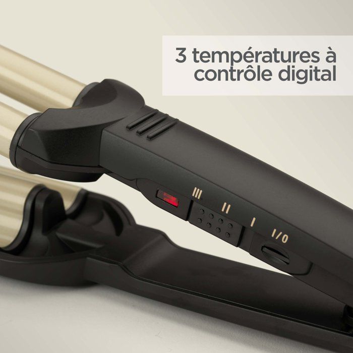 Fer à Onduler Babyliss C260E – Revêtement Titane-Céramique, 3 Températures - vue 6