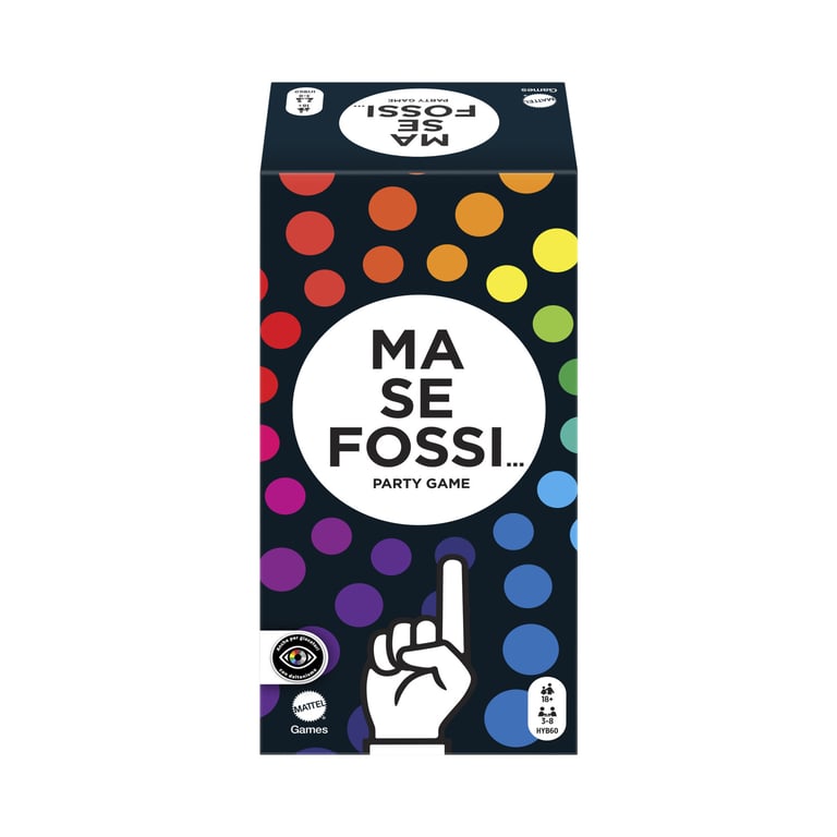 Jeu de Cartes Mattel HYB60 – Ma Se Fossi..., Fête pour Adultes - vue 2