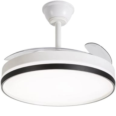 Ventilateur de plafond Daewoo à pales rétractables DW5009 - 30 W - 3 pales - 6 vitesses