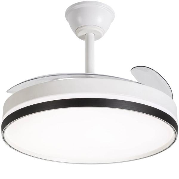 Ventilateur de Plafond avec Lumière Daewoo DW5009 106cm 6 Vitesses Pales Rétractables Télécommande - vue 3