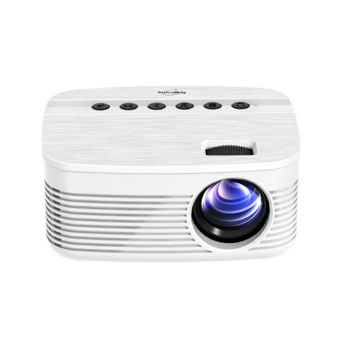 Inovalley Mini-vidéoprojecteur LED WiFi avec télécommande - Neuf Blanc - vue 2