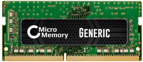 CoreParts MMDE042 4GB Module de mémoire GB DDR4 2400 MHz 1 x 4GB 2400 MHz RAM DDR4 Mémoire vive - vue 2