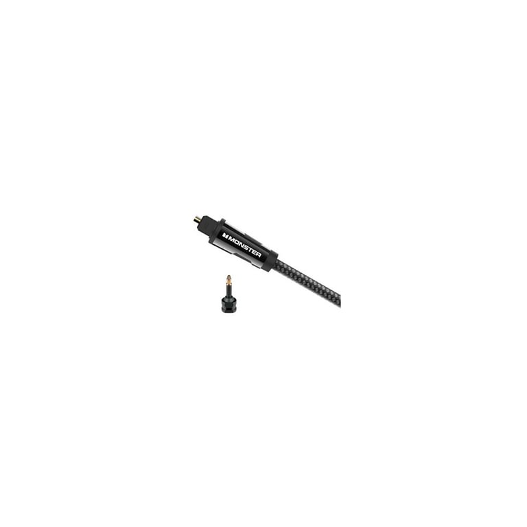 Câble Audio Fibre Optique 3M Monster Cable – Embouts Plaqués Or, Résistant - vue 3