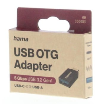 Adattatore USB-OTG, spina USB-C - presa USB, USB 3.2 Gen 1, 5 Gbit/s
