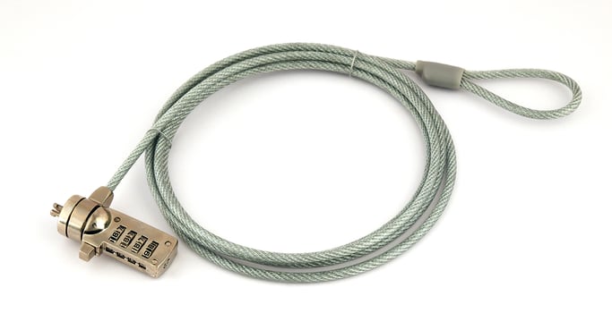 Gembird LK-CL-01 cavo antifurto Argento