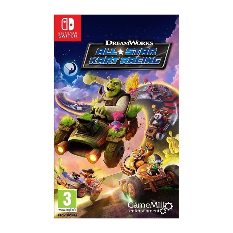 DreamWorks All-Star Kart Racing - Jeu Nintendo Switch - Neuf