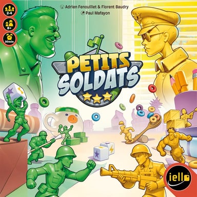 Jeu de stratégie Petits Soldats Iello Mini Wargame 2 à 4 joueurs 8 ans et + Multicolore