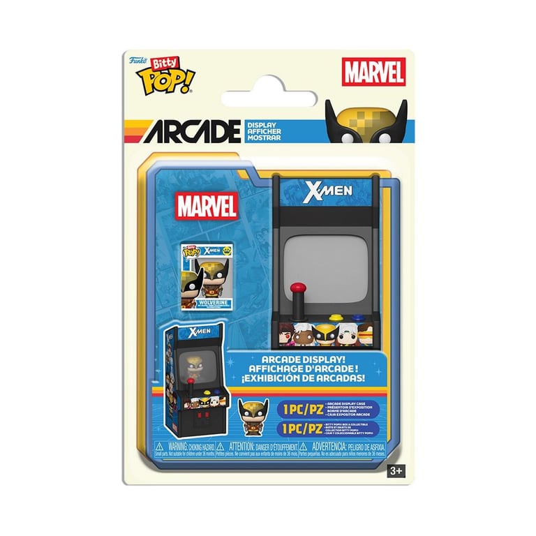 Figurine Funko Bitty Pop Arcade Marvel X Men - vue 3