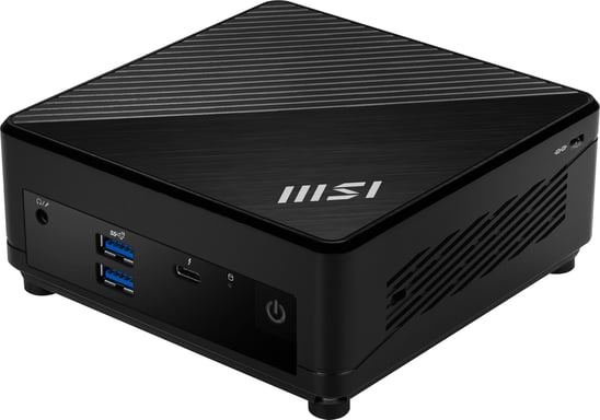 MSI Cubi 5 12M-256ES Intel® Core? i5 i5-1235U 8GB DDR4-SDRAM 256GB SSD Windows 11 Home Mini PC Nero