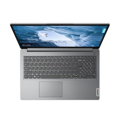 Lenovo IdeaPad 1 Ordinateur portable 39,6 cm (15.6'') Full HD Intel® Pentium® Silver N5030 8 Go DDR4-SDRAM 128 Go eMMC Wi-Fi 6 (802.11ax) Windows 11 Home in S mode Gris