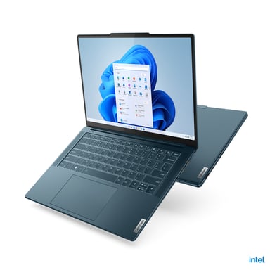 Lenovo Yoga Pro 9 Intel® Core™ i7 i7-13705H Portátil 36,8 cm (14.5'') 3K 16 GB LPDDR5x-SDRAM 512 GB SSD NVIDIA GeForce RTX 4060 Wi-Fi 6E (802.11ax) Windows 11 Home Verde azulado
