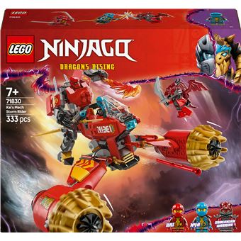 Lego Ninjago La Moto Tempête Du Robot De Kai 71830 Lego La Boite - vue 5