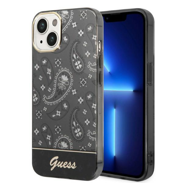 Guess Étui pour iPhone 14 Plus Bandana Paisley