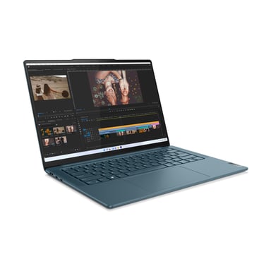Lenovo Yoga Pro 7 Intel® Core™ i7 i7-13700H Portátil 36,8 cm (14.5'') 3K 16 GB LPDDR5-SDRAM 1 TB SSD NVIDIA GeForce RTX 4050 Wi-Fi 6E (802.11ax) Windows 11 Home Verde azulado