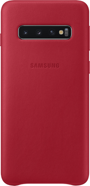Coque en Cuir pour Samsung G S10 Bordeaux Samsung