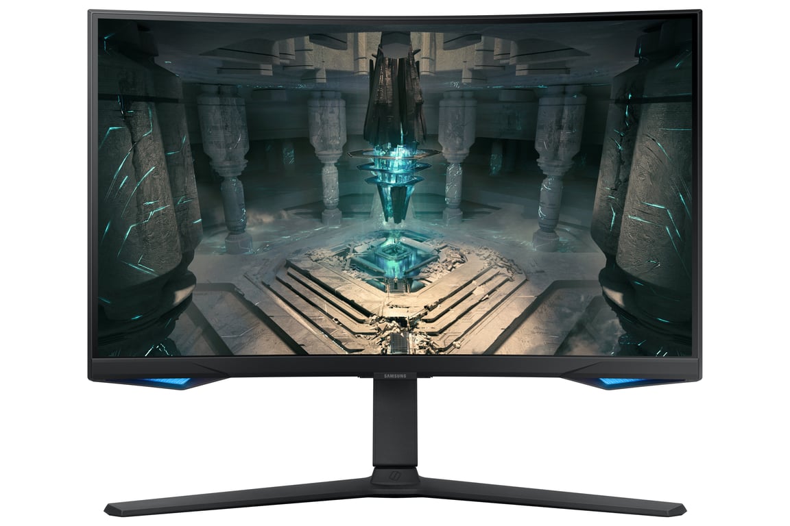 Samsung Ecran PC Odyssey G6 27'' 240Hz 1ms Dalle VA Résolution 2560 x 1440 2 500 : 1 350 cdm² AMD FreeSyncPremium Pro CoreSync Gaming Hub Pied Ajustable HDMI DisplayPort - vue 3