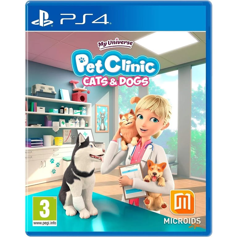 Jeu PS4 Maximum Games My Universe: Clinique pour animaux Simulation vétérinaire - vue 2