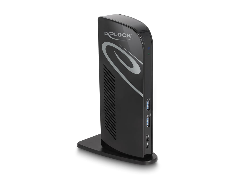DeLOCK Station d'accueil USB Dual DisplayPort 4K / USB 3.2 / LAN / Audio Displaylink Neuf