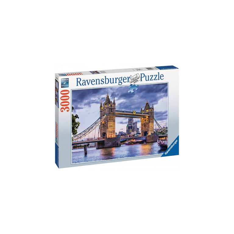 Puzzle 3000 pièces : La belle ville de Londres Ravensburger France - vue 2