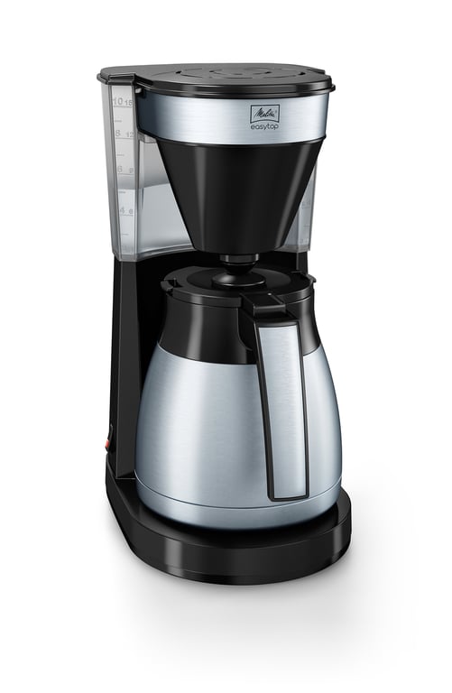 Cafétière filtre MELITTA Easy Top Therm II Steel 10 tasses Porte filtre compatible lave vaisselle - vue 2