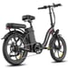 FAFREES F20+ Vélo électrique batterie 36V 20Ah moteur 450W pneus 20 pouces vélo électrique pliable