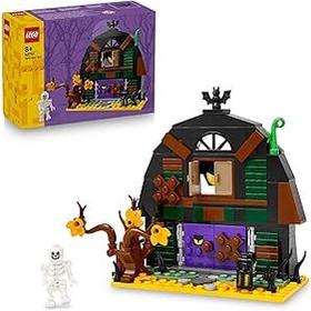 LEGO 40721 La Grange d'Halloween - Jouet de Construction enfant des 8 ans - Squelette - Neuf