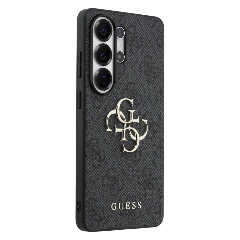 Guess Coque 4G Metal Logo Backcover pour Samsung Galaxy S26 Ultra Noir - vue 3