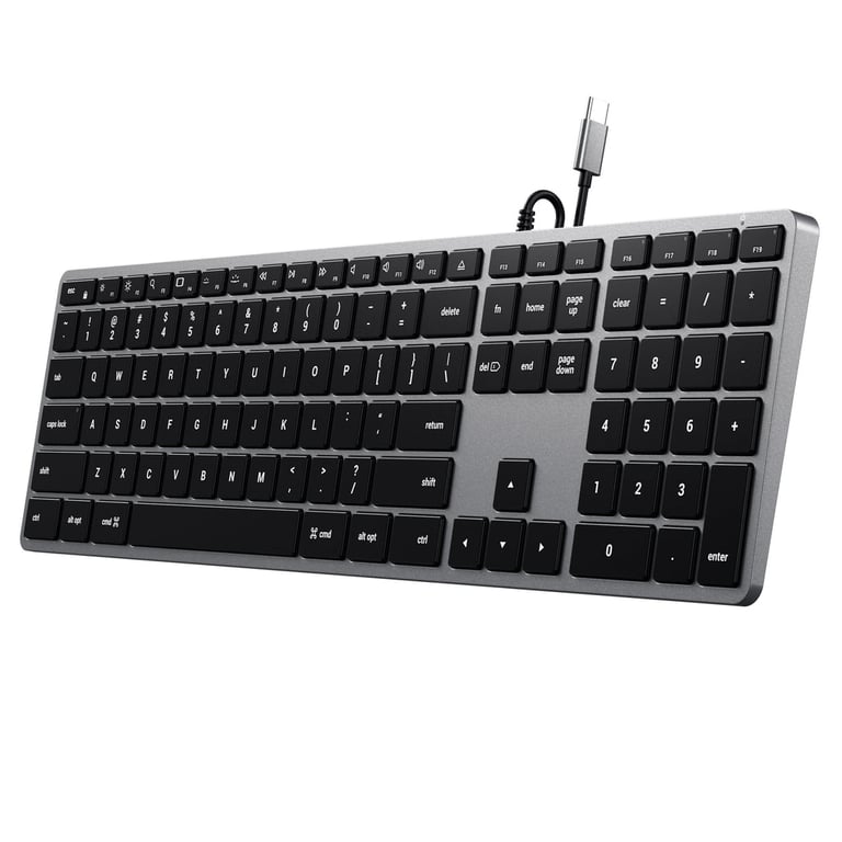 Satechi Slim W3 clavier Universel USB QWERTY Anglais Aluminium Neuf - vue 6