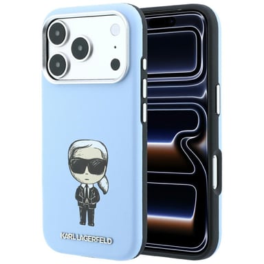 Étui Karl Lagerfeld Smooth Ikonik pour iPhone 18 Pro Max / 17 Pro Max
