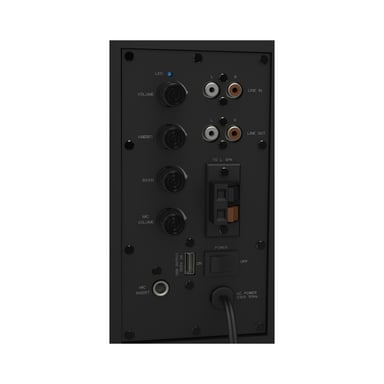 Empire Media HS.WALL250MB altoparlante 2 vie Nero Con cavo 250 W