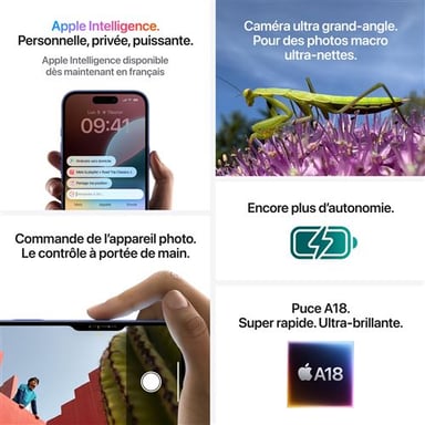 iPhone 16 (5G) Bianco, 128 GB