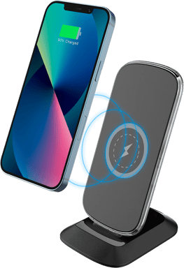 Caricatore QI FastCharge da 15-7,5 W Supporto con Caricatore da 20 W