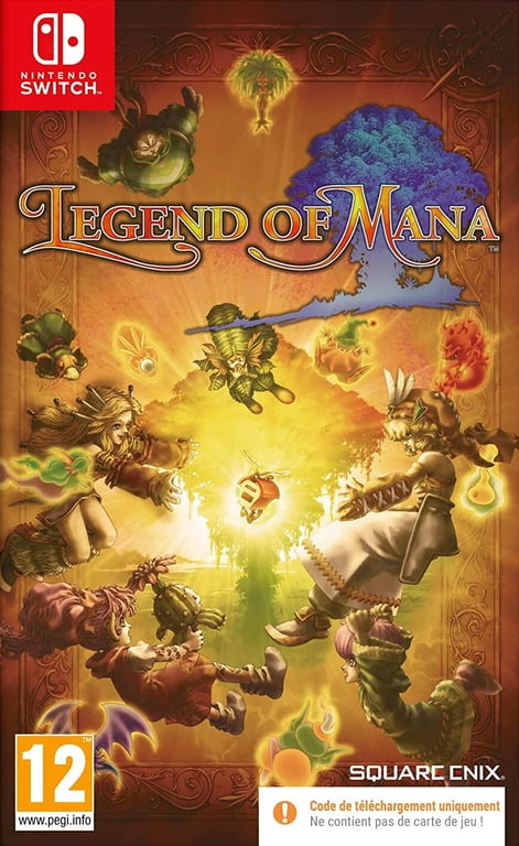 Legend of Mana Code in a box Nintendo Switch Neuf - vue 1