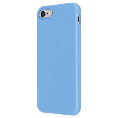Coque Antichoc Premium pour iPhone 7 / 8 / SE 2020 Collection Color Skin en TPU Bleu ciel